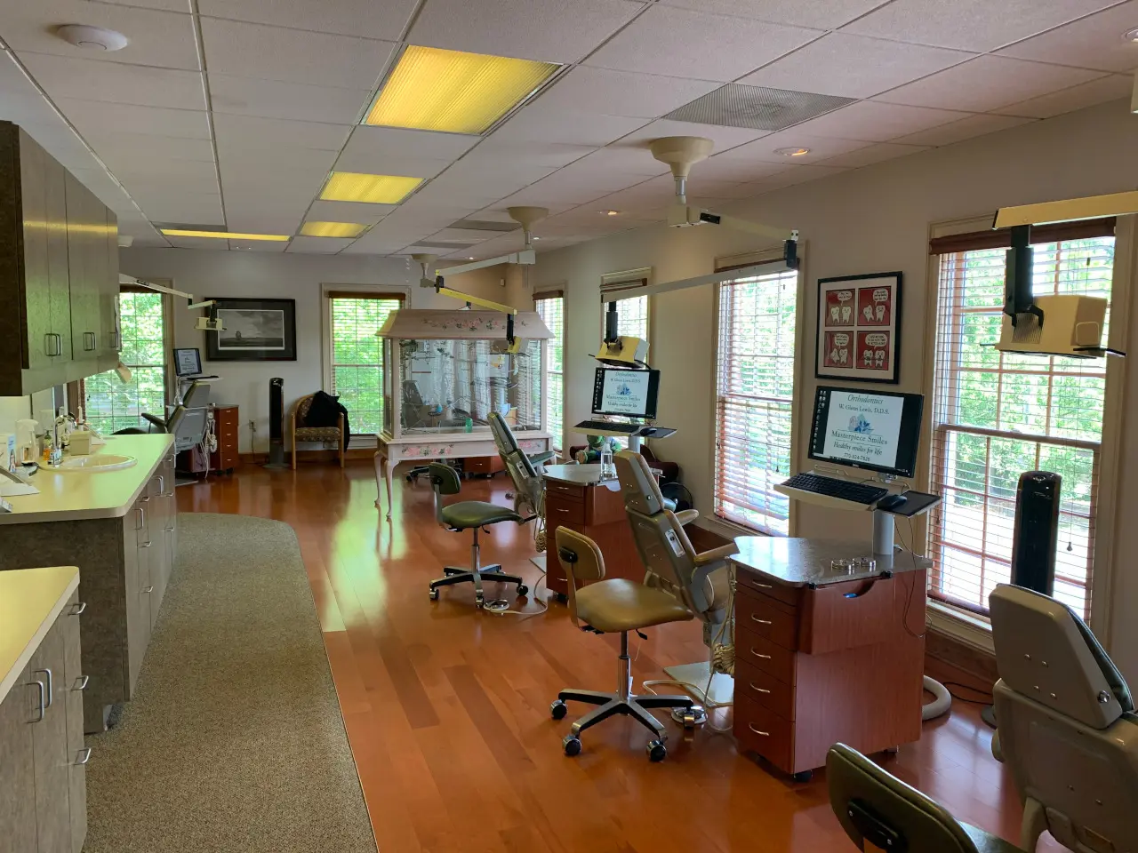 Exam area of Masterpiece Smiles in Marietta, GA