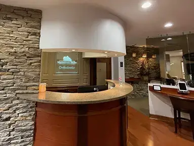 Front desk at Masterpiece Smiles in Marietta