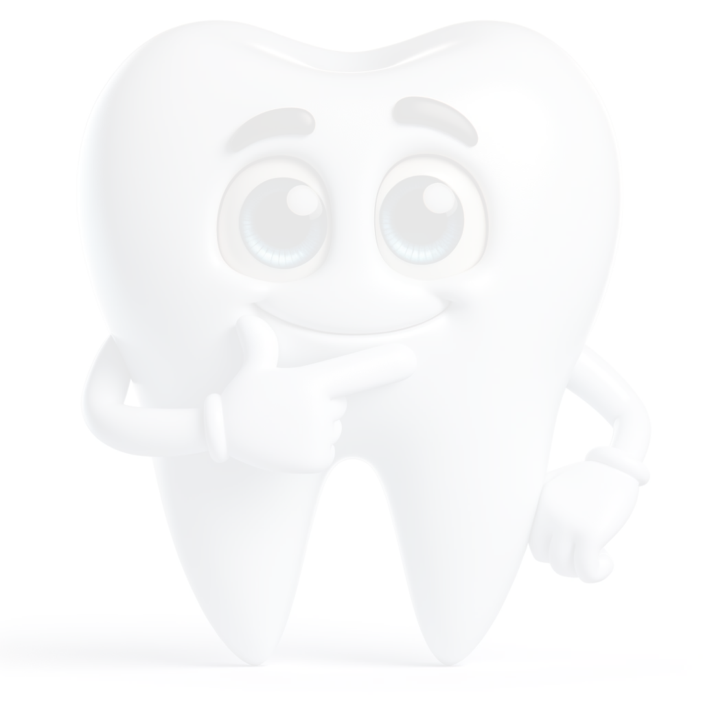 tooth character thinking